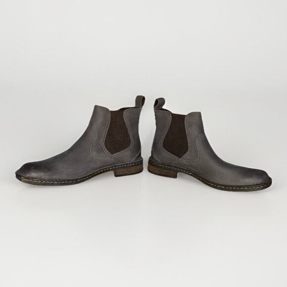 NEW Born Men's Hemlock Leather Boots Size 9.5 Brown Pull On Casual Fall Winter - Picture 9 of 13